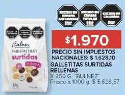 Carrefour Bulnez galle titas surtidas rellenas oferta