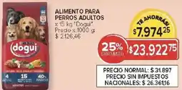Carrefour Dogui alimento para perros adultos oferta