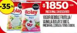 Supermercados DIA Ilolay yogur bebible frutilla vainilla oferta