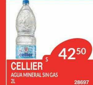 Masivos Cellier Agua Mineral Sin Gas oferta