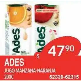 Ades Jugo Manzana Naranja