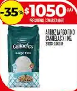 Supermercados DIA Arroz largo find canuelas oferta