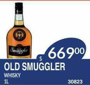 Masivos Old Smuggler Whisky 1l oferta