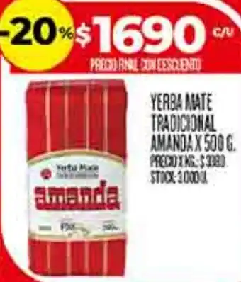 Amanda yerba mate tradicional