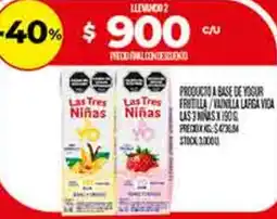 Supermercados DIA Las tres niñas oferta