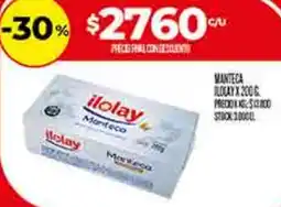 Supermercados DIA ilolay Manteca oferta
