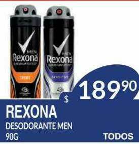 Masivos Rexona Desodorante Men oferta