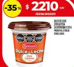 Supermercados DIA La serenisima dulce de leche oferta