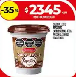 Supermercados DIA La serenisima dulce-leche repestero oferta