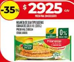 Supermercados DIA Milanesas caseras crocantes oferta
