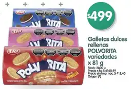 Supermercados Buenos Días Polvorita galletas dulces variedades oferta