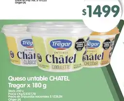 Supermercados Buenos Días Tregar queso untable chatel oferta