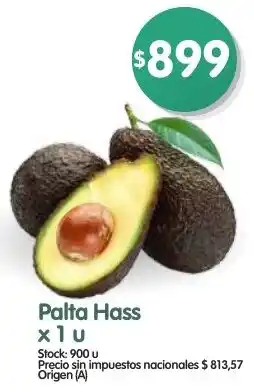 Supermercados Buenos Días Palta hass oferta