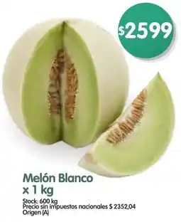 Supermercados Buenos Días Melón blanco oferta
