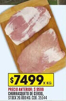 Coto Churrasquito de cerdo oferta