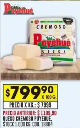 Coto Puyehue queso cremoso oferta