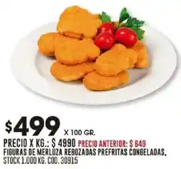 Coto Figuras de merluza rebozadas prefritas congeladas oferta
