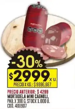 Coto Cagnoli mortadela mini oferta