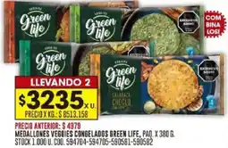 Coto Green Life medallones veggies congelados oferta