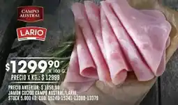 Coto Campo Austral / Lario jamon cocido oferta