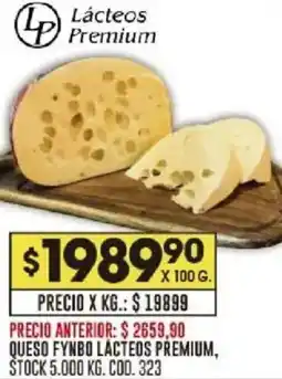 Coto Lácteos Premium queso fynbo oferta