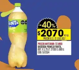 Coto Fanta pomelo oferta