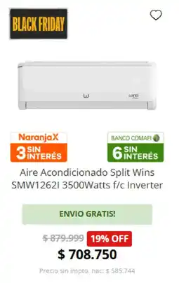 Casa del Audio Wins Aire Acondicionado Split Inverter oferta