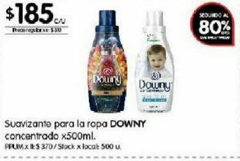 Disco Suavizante downy 500ml oferta