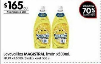 Disco Lavavajillas magistral 500ml oferta