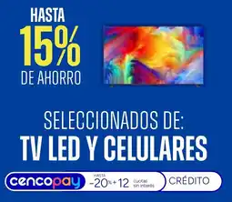 Supermercados Vea Tv led y celulares oferta