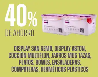 Supermercados Vea Display san remo, display aston oferta