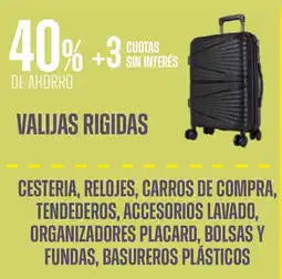Supermercados Vea Cesteria, relojes, carros de compra, tendederos oferta