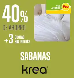 Supermercados Vea Sabanas krea oferta