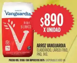 Supermercados Vea Arroz vanguardia elaborado, largo fino, paq. oferta