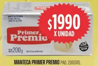Manteca primer premio paq.