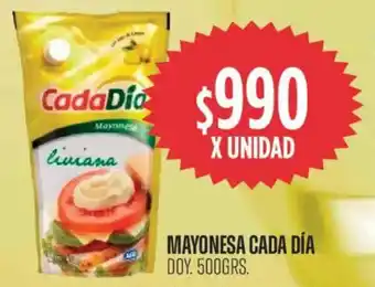 Cada día mayonesa doy