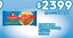 Diarco Luchetti milanesa de soja oferta