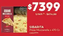 Diarco Sibarita pizza mozzarella oferta