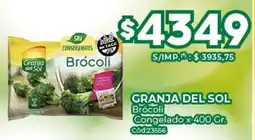 Diarco Brócoli granja del sol congelado oferta