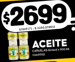 Diarco Cañuelas girasol aceite oferta