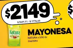 Diarco Natura mayonesa oferta