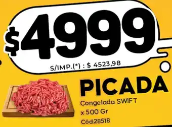 Swift picada congelada