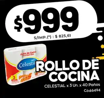 Celestial rollo de cocina