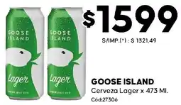 Diarco Goose island cerveza lager oferta