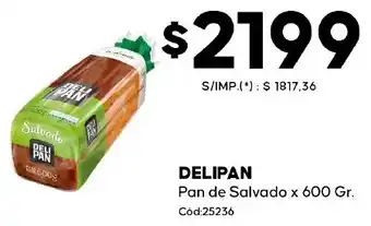 Delipan pan de salvado