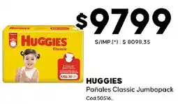 Diarco Huggies pañales classic jumbopack oferta