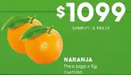 Diarco Naranja para jugo oferta