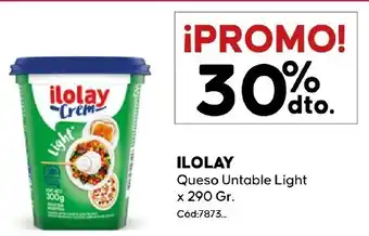Diarco Ilolay queso untable light oferta