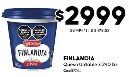 Diarco Finlandia queso untable oferta