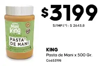 Diarco King pasta de mani oferta